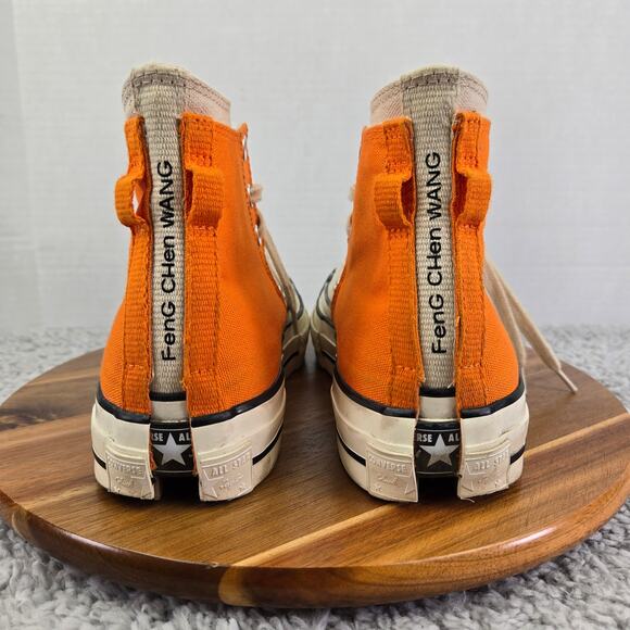 Converse Chuck Taylor 70 Hi 2-in-1 Feng Chen Wang Orange Ivory Y2K Daily Sneaker - Picture 2 of 13